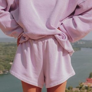 Daily Drills French Terry Super Short in Ladybird